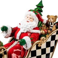 Holiday|Room Accents|MacKenzie-Childs Night Before Christmas Santa  Sleigh