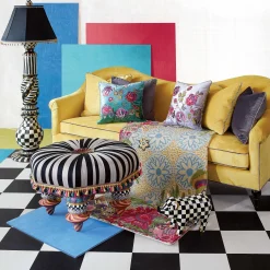 Living Room|MacKenzie-Childs On Wall Street Setting Seat
