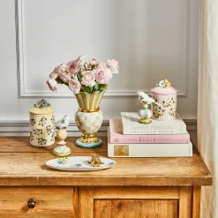 Room Accents|MacKenzie-Childs Parchment Check Great Vase