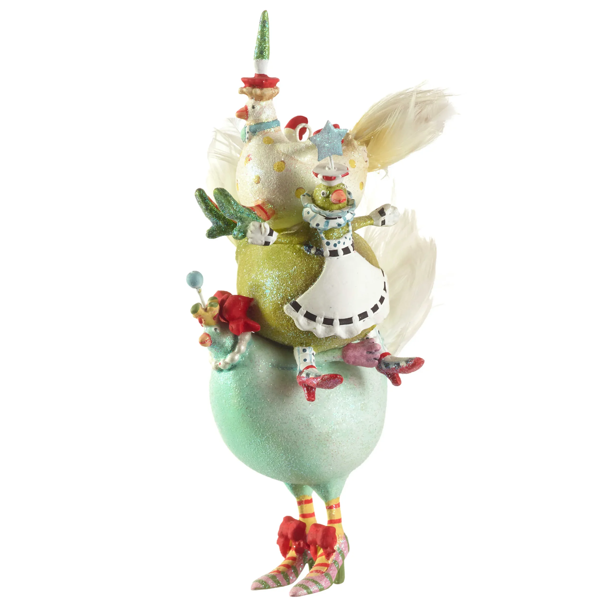 Holiday|MacKenzie-Childs Patience Brewster 12 Days 3 French Hens Ornament