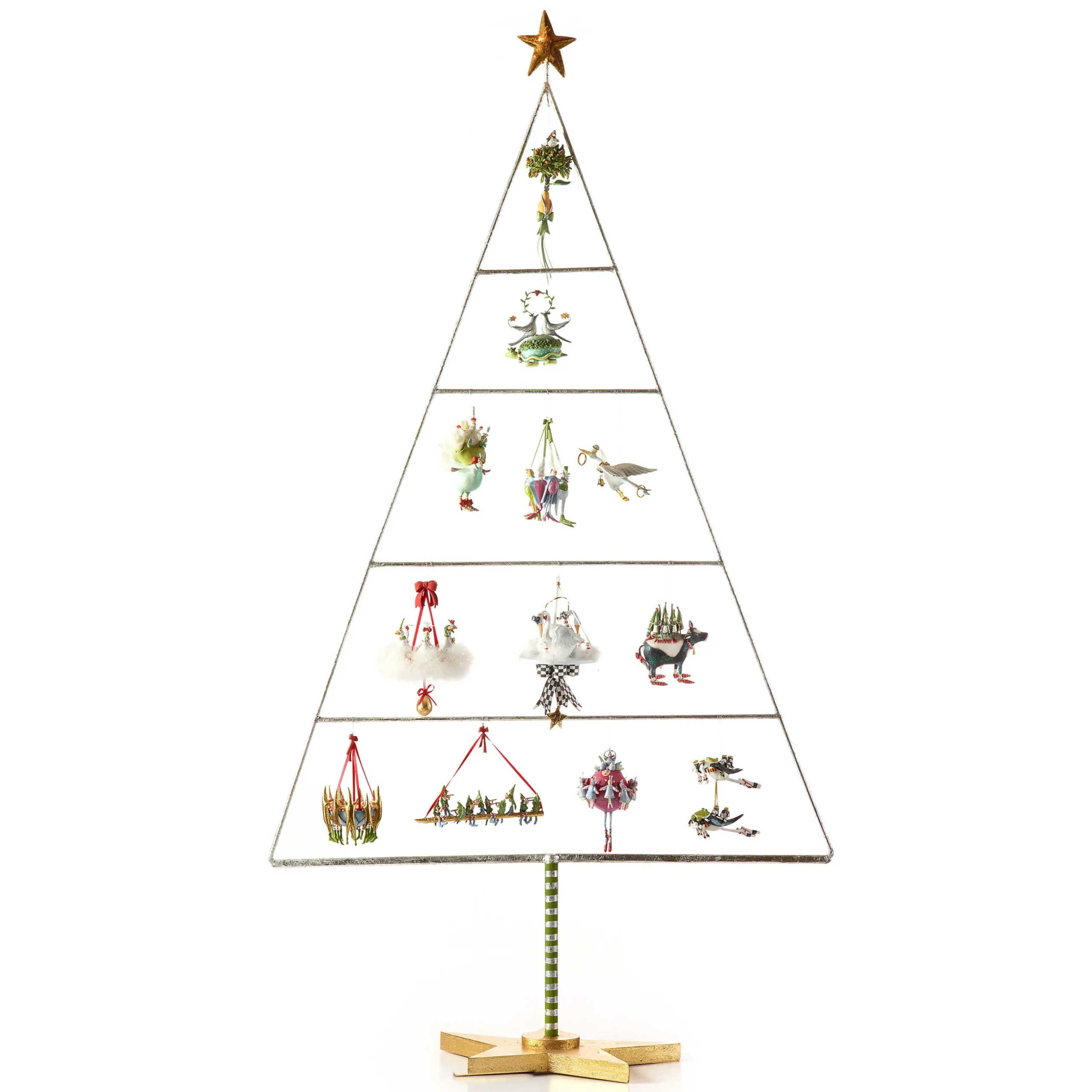 Holiday|MacKenzie-Childs Patience Brewster 12 Days 3 French Hens Ornament