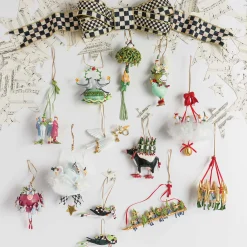 Holiday|MacKenzie-Childs Patience Brewster 12 Days 12 Lords a-Leaping Ornament