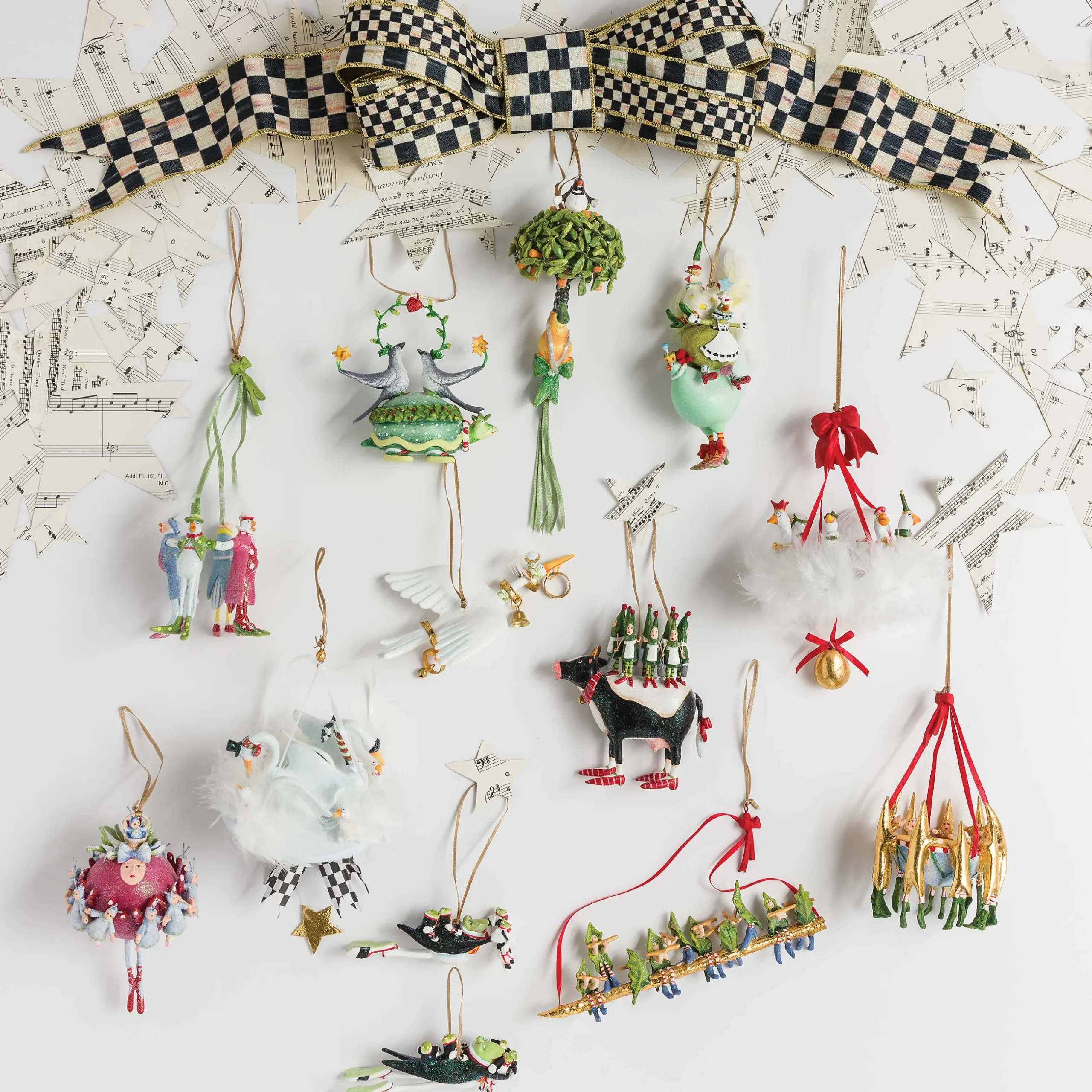 Holiday|MacKenzie-Childs Patience Brewster 12 Days 9 Drummers Drumming Ornament