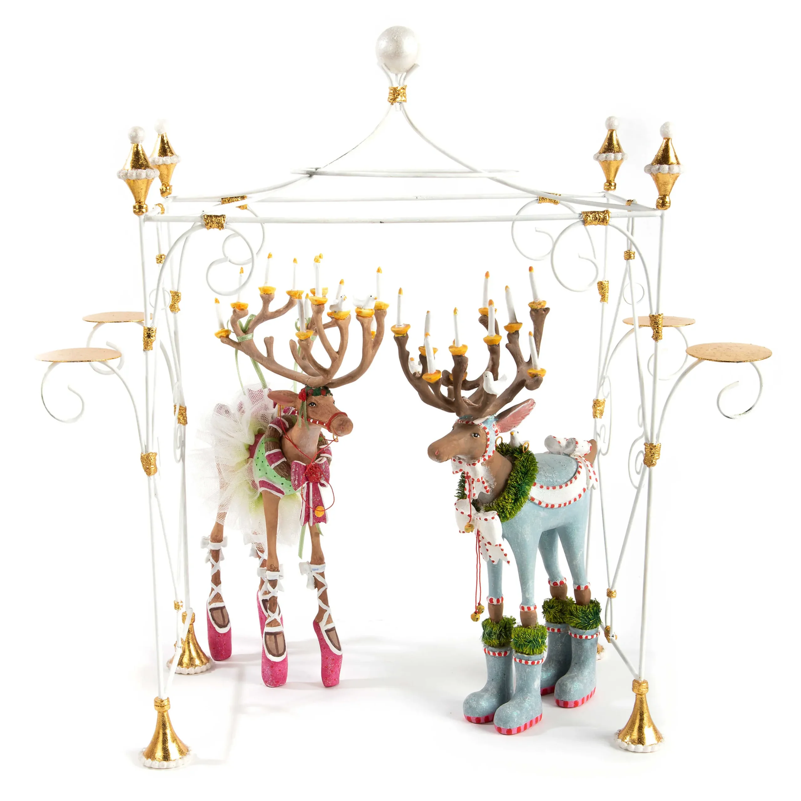 Holiday|Room Accents|MacKenzie-Childs Patience Brewster Dash Away Dasher Reindeer Figure
