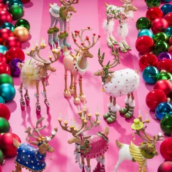 Holiday|Room Accents|MacKenzie-Childs Patience Brewster Dash Away Comet Reindeer Figure
