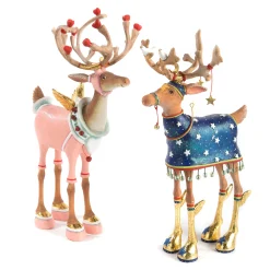 Holiday|Room Accents|MacKenzie-Childs Patience Brewster Dash Away Comet Reindeer Figure