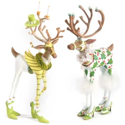 Holiday|Room Accents|MacKenzie-Childs Patience Brewster Dash Away Vixen Reindeer Figure