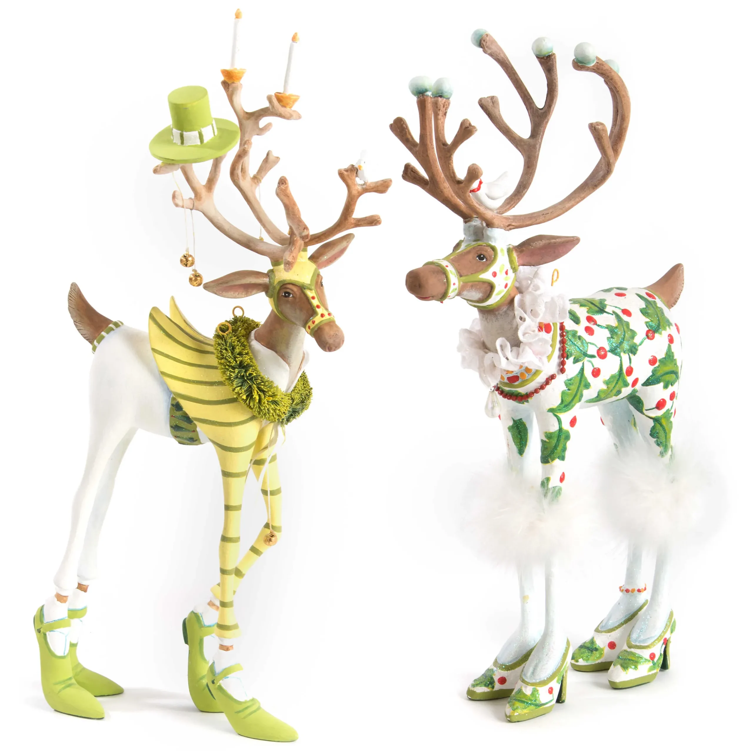 Holiday|Room Accents|MacKenzie-Childs Patience Brewster Dash Away Vixen Reindeer Figure
