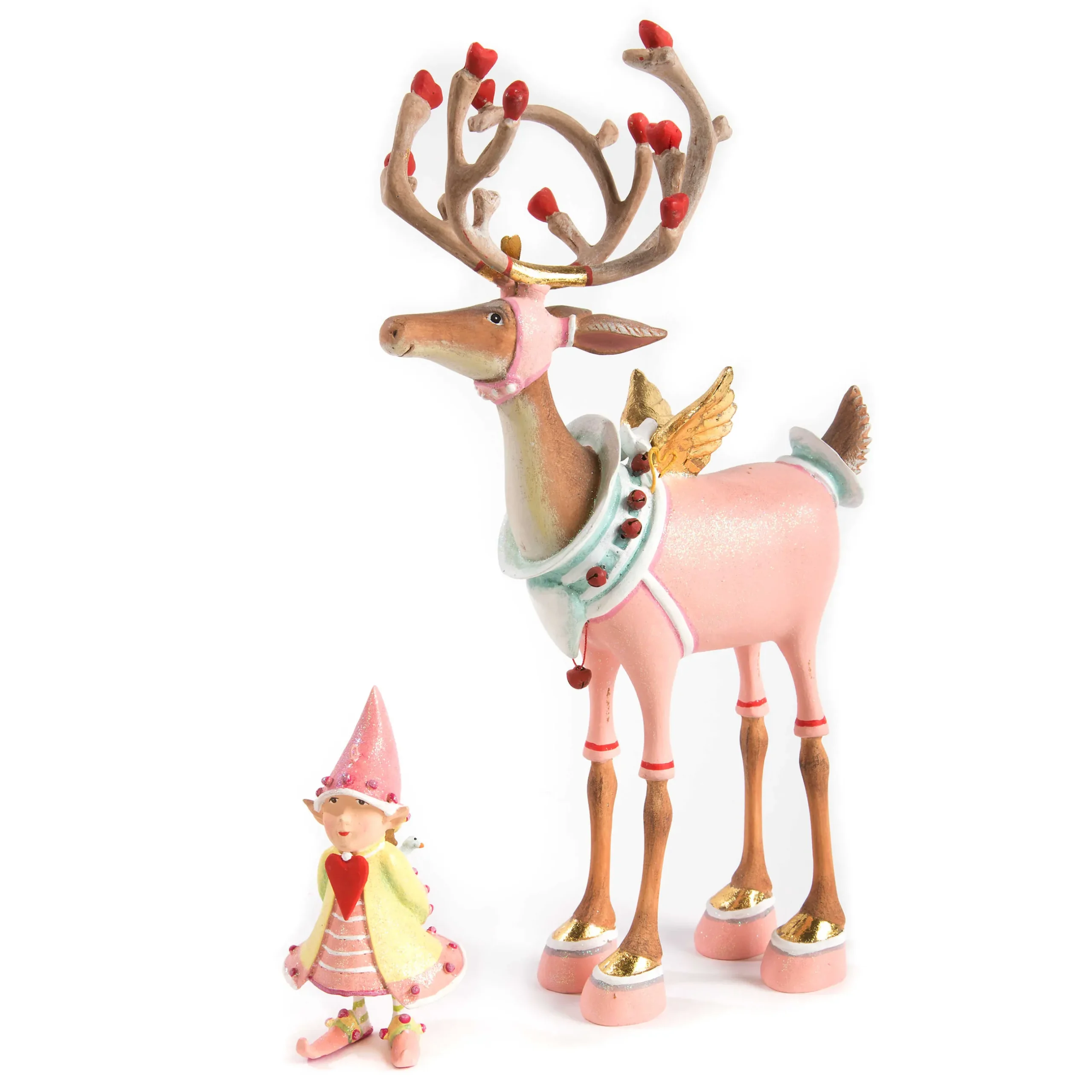 Holiday|MacKenzie-Childs Patience Brewster Dash Away Cupid's Elf Ornament