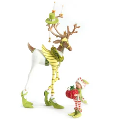 Holiday|MacKenzie-Childs Patience Brewster Dash Away Prancer's Elf Ornament