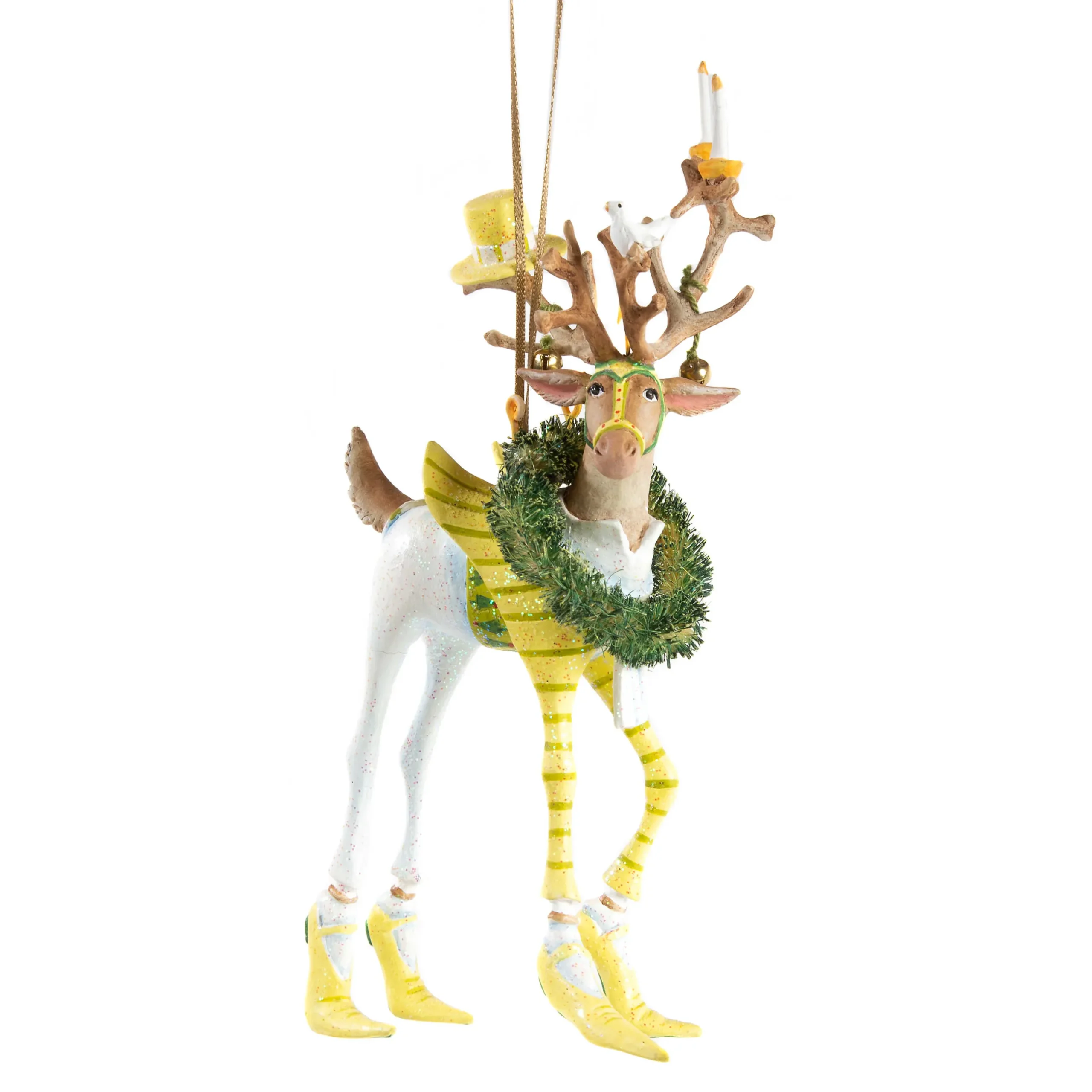 Holiday|MacKenzie-Childs Patience Brewster Dash Away Prancer Reindeer Ornament
