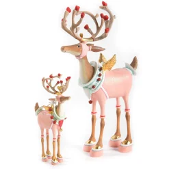 Holiday|MacKenzie-Childs Patience Brewster Dash Away Cupid Reindeer Ornament