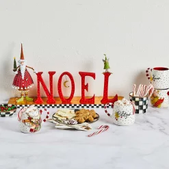 Holiday|MacKenzie-Childs Patience Brewster Dash Away NOEL Decor