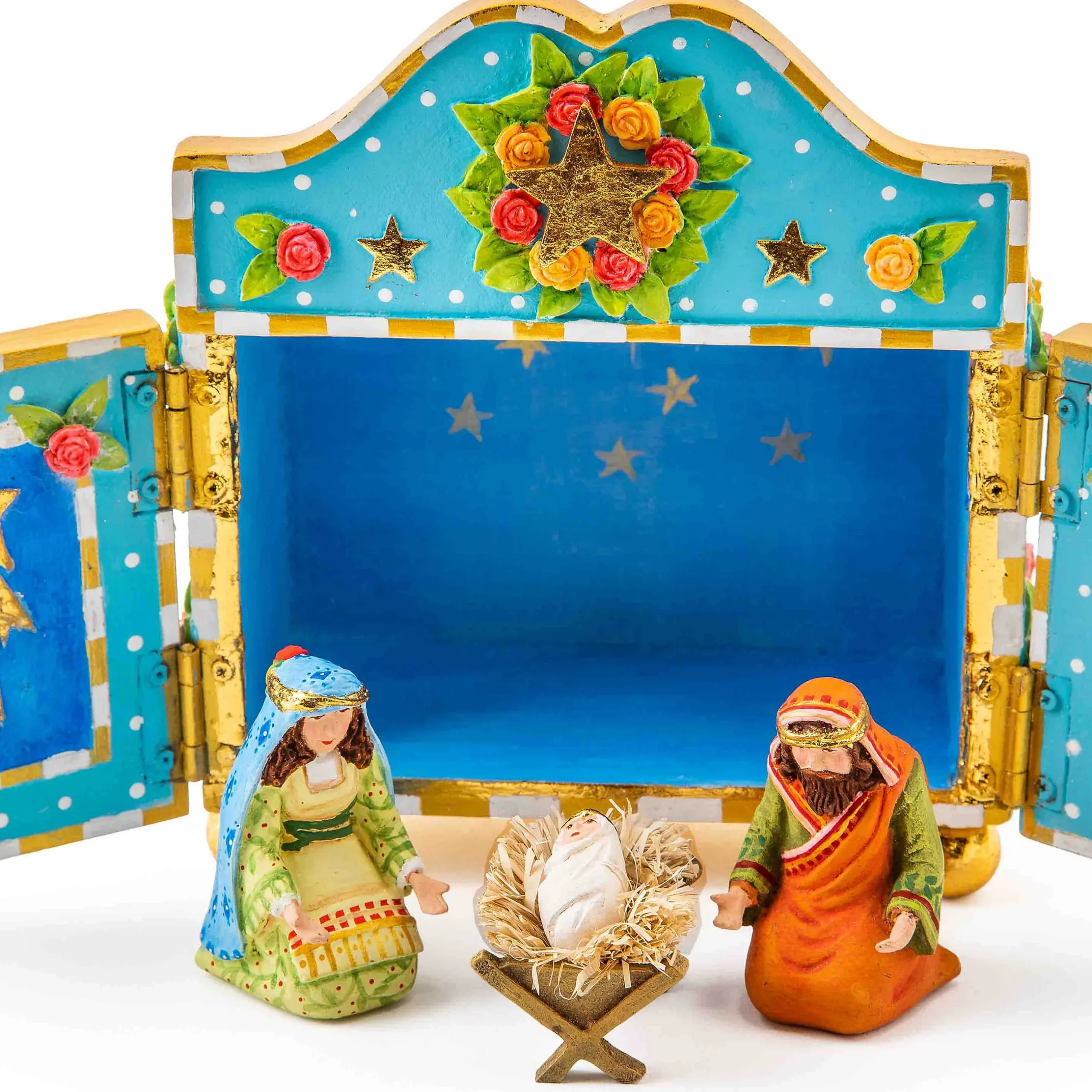 Holiday|MacKenzie-Childs Patience Brewster Mini Nativity Retablo