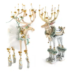 Holiday|Room Accents|MacKenzie-Childs Patience Brewster Moonbeam Dasher Reindeer Figure
