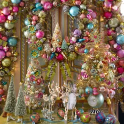 Holiday|Room Accents|MacKenzie-Childs Patience Brewster Moonbeam Dancer Reindeer Figure