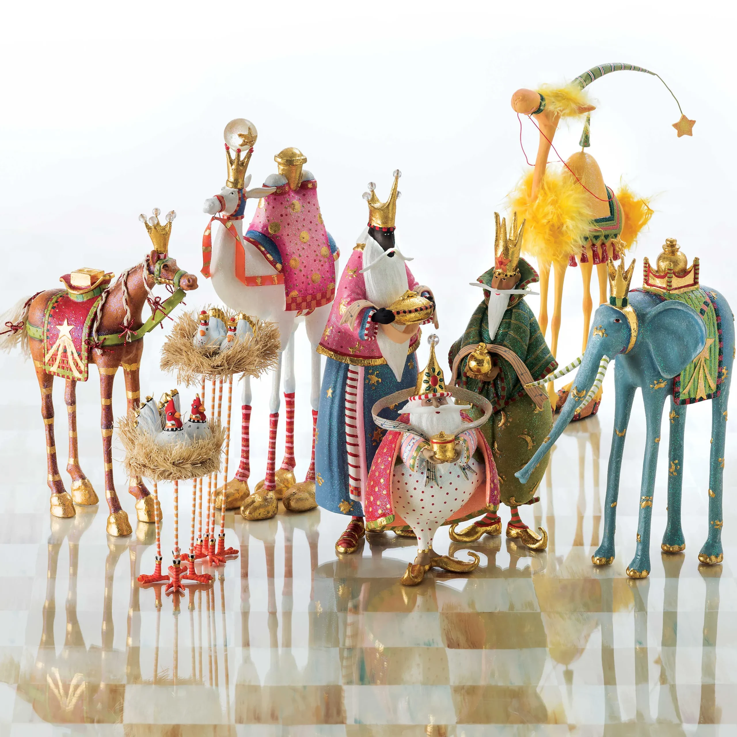Holiday|Room Accents|MacKenzie-Childs Patience Brewster Nativity Frank the Camel Figure