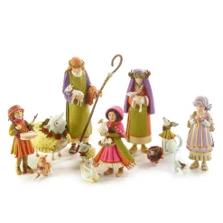 Holiday|Room Accents|MacKenzie-Childs Patience Brewster Nativity Shepherdess with Dog Figures