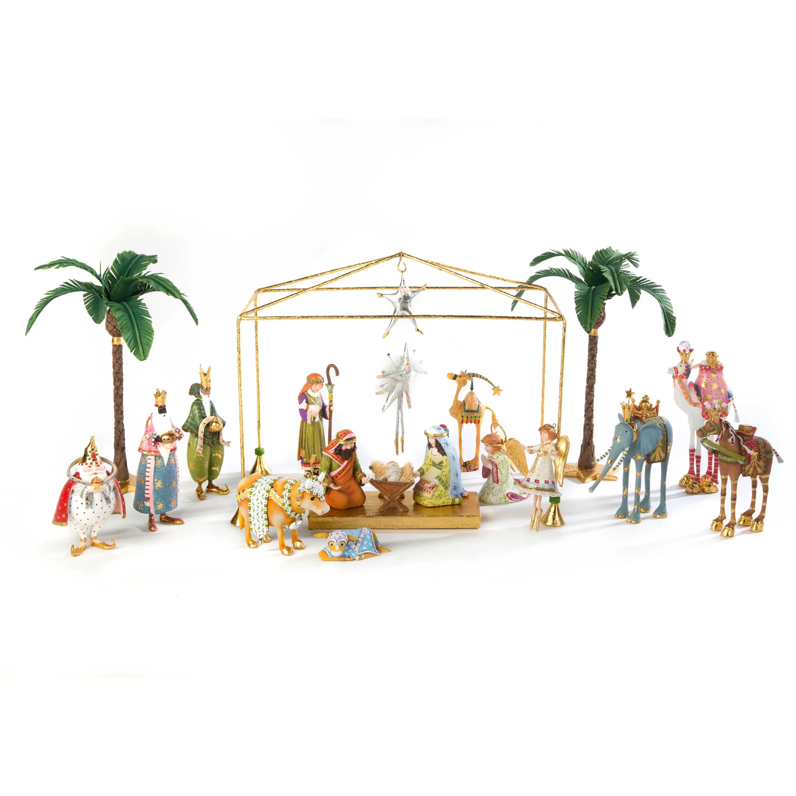 Holiday|MacKenzie-Childs Patience Brewster Nativity Harold Mini Ornament