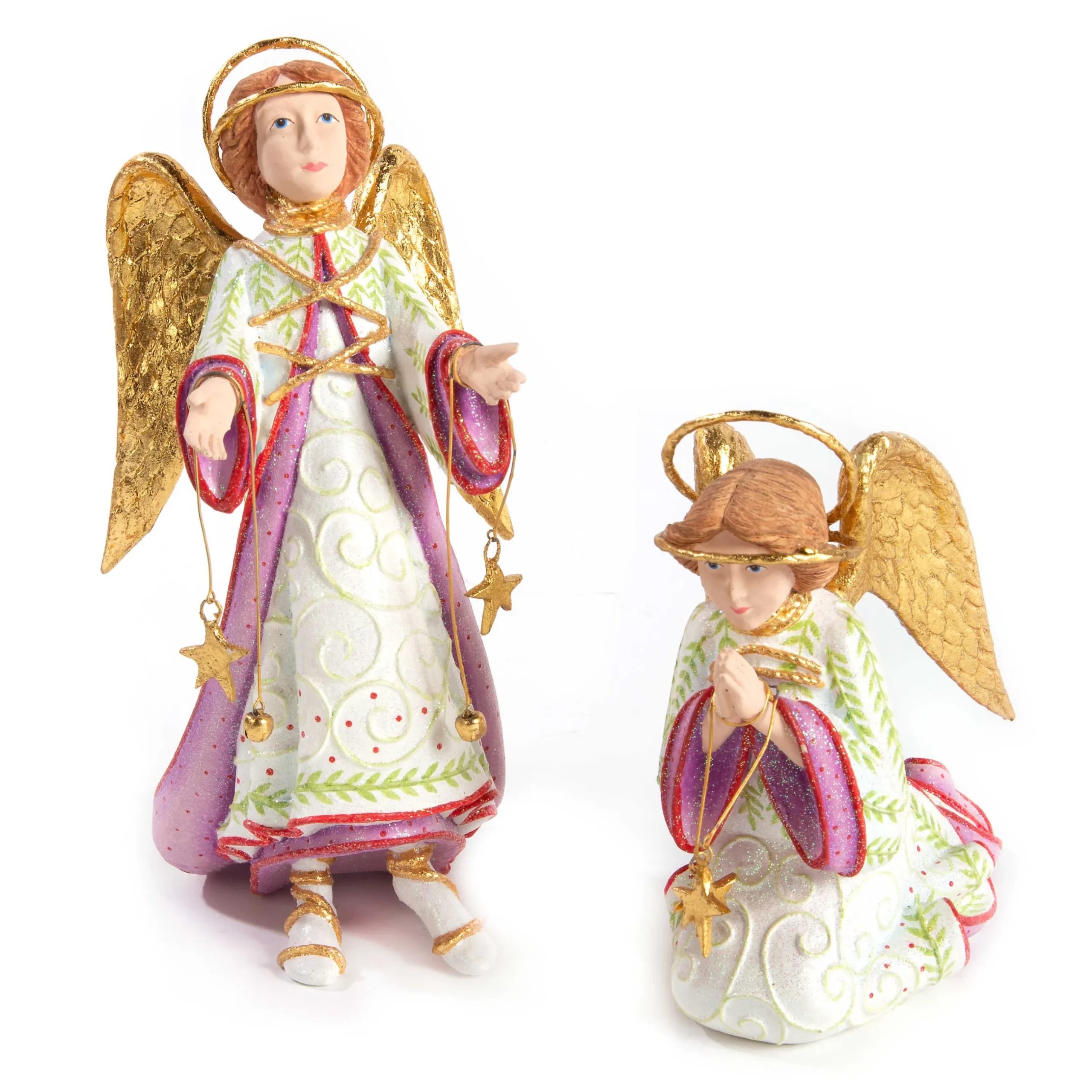 Holiday|Room Accents|MacKenzie-Childs Patience Brewster Nativity Praying Angel Figure
