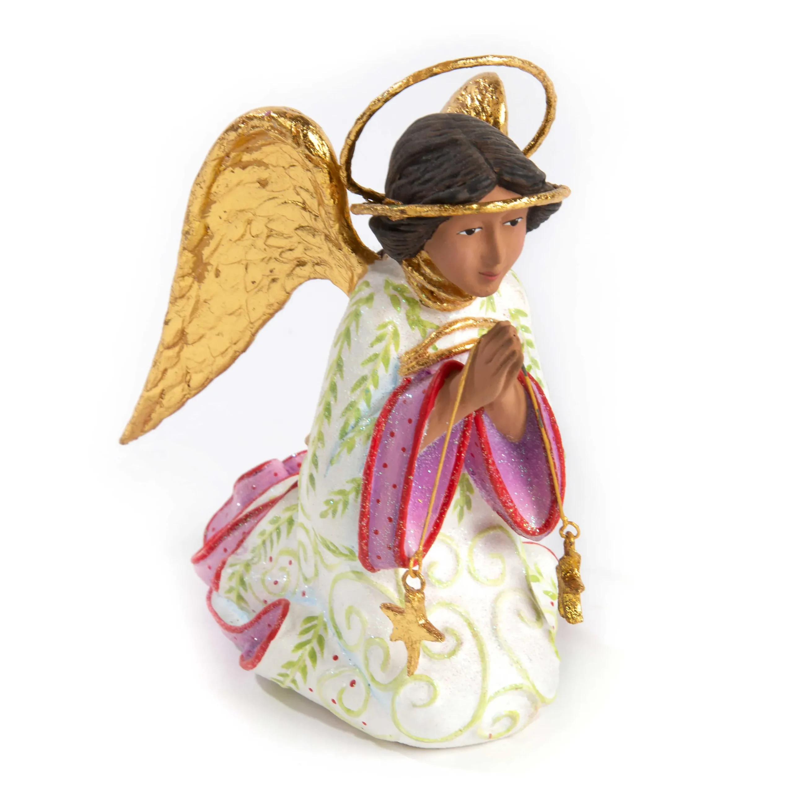 Holiday|Room Accents|MacKenzie-Childs Patience Brewster Nativity World Praying Angel Figure