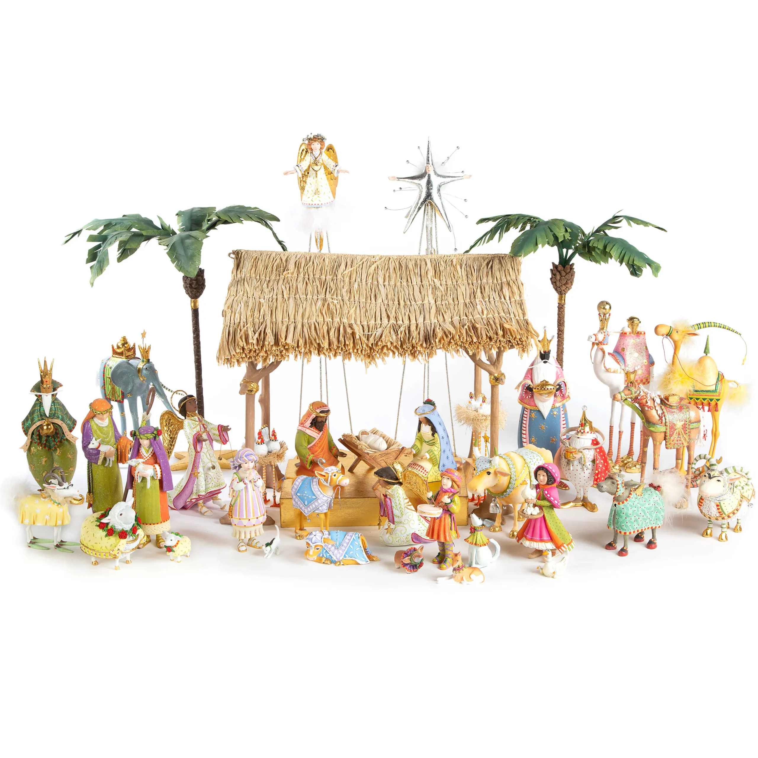 Holiday|Room Accents|MacKenzie-Childs Patience Brewster Nativity World Praying Angel Figure