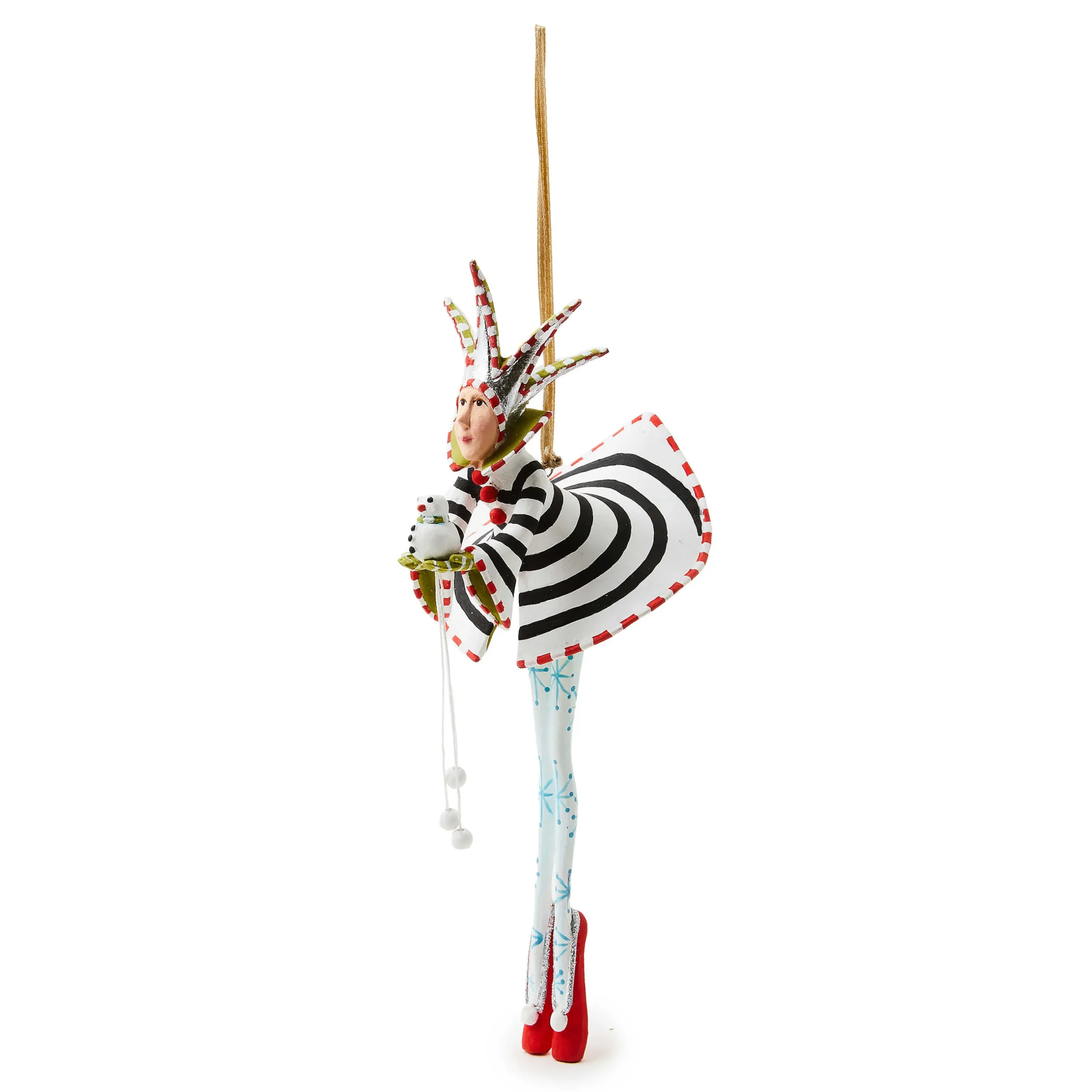 Holiday|MacKenzie-Childs Patience Brewster Nutcracker Suite Snow King Ornament