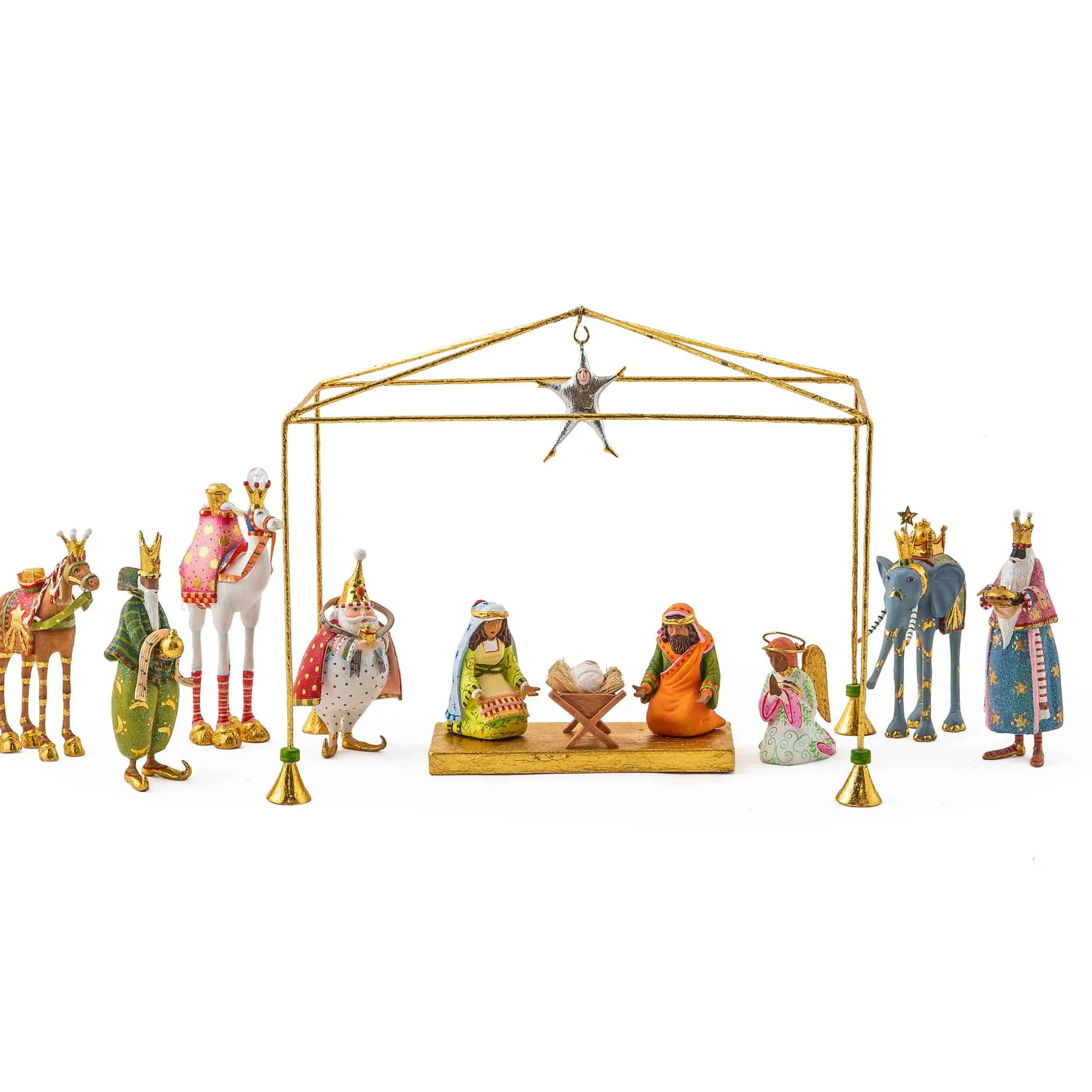 Holiday|MacKenzie-Childs Patience Brewster World Edition Mini Nativity Introductory Set