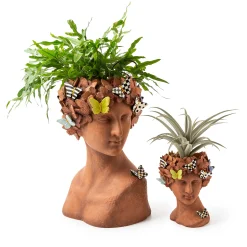 Outdoor|Room Accents|MacKenzie-Childs Persephone Small Bust Planter