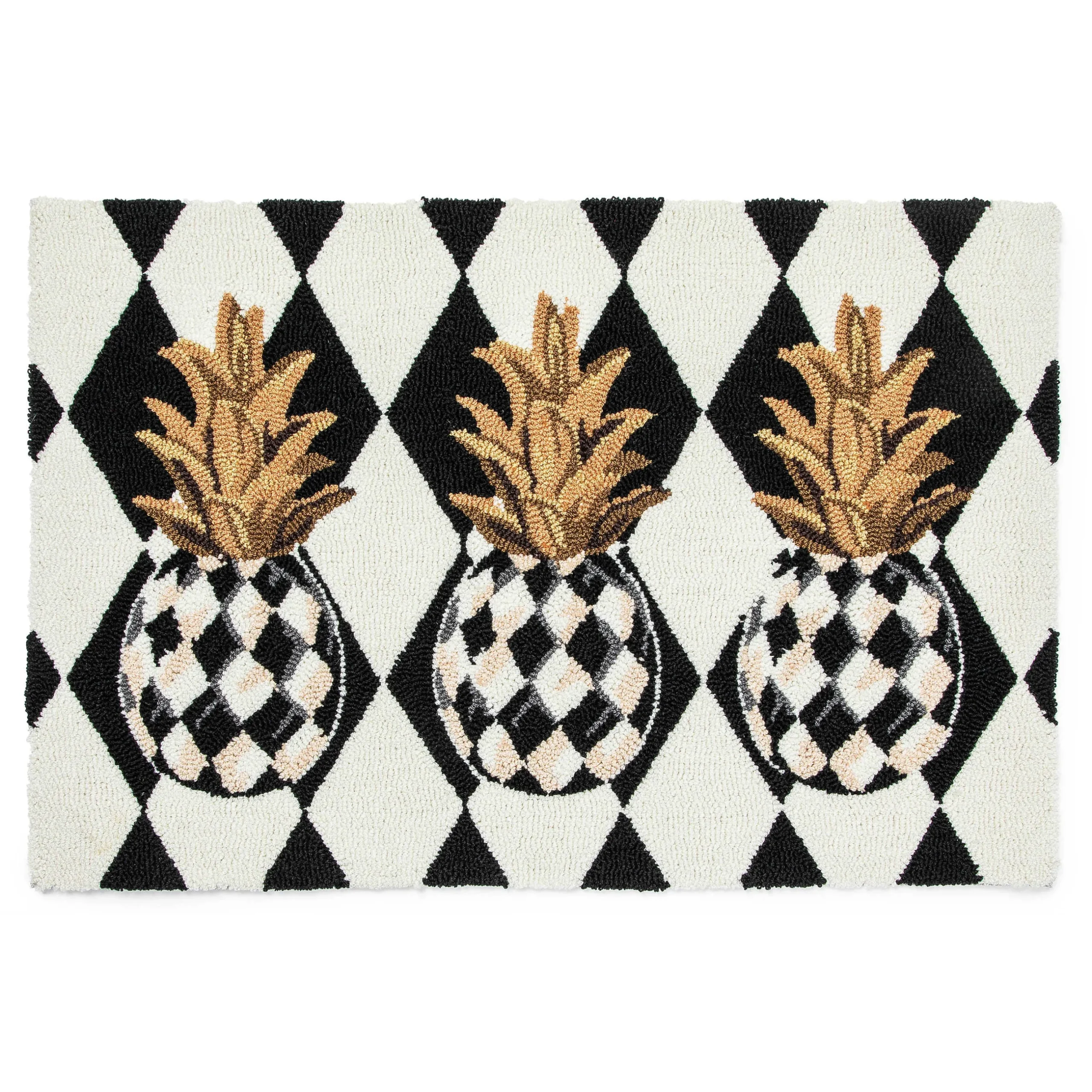 Rugs|MacKenzie-Childs Pineapple 2' x 3' Rug