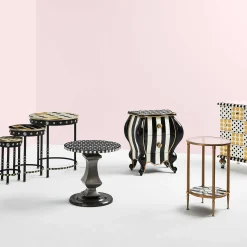 Living Room|MacKenzie-Childs Pretty As A Bow Accent Table