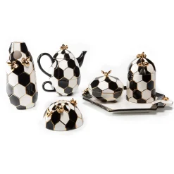Kitchen Storage & Organization|Serveware|MacKenzie-Childs Queen Bee Honey Pot
