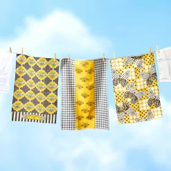Kitchen & Table Linens|MacKenzie-Childs Queen Bee Woven Dish Towel