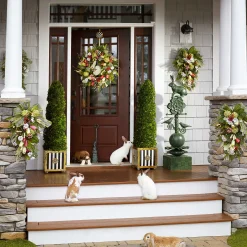 Easter|Spring|MacKenzie-Childs Rabbit Garden Totem