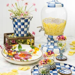 Drinkware|Bar Entertaining|MacKenzie-Childs Royal Check Beverage Hostess