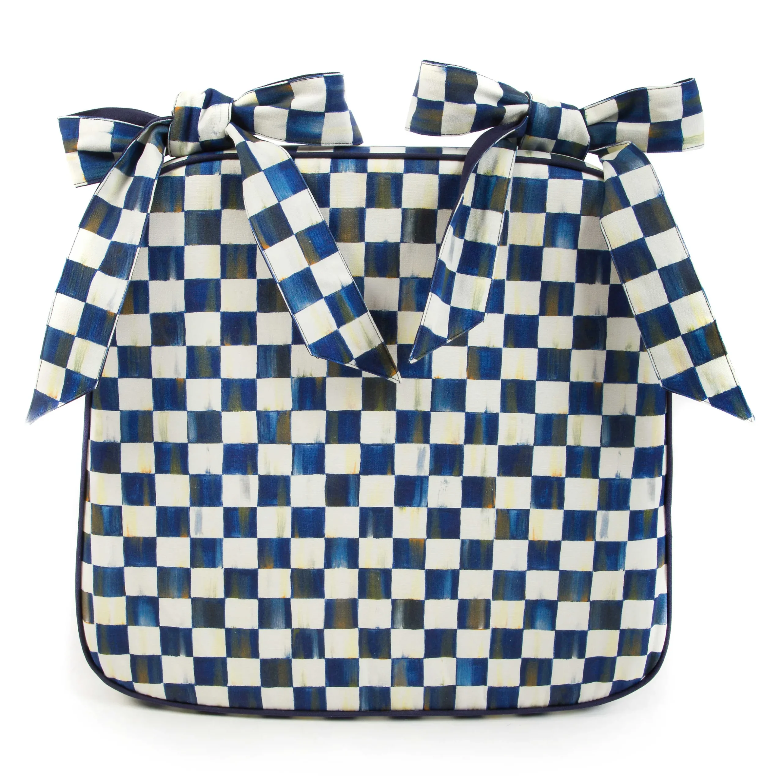Pillows, Throws, & Cushions|MacKenzie-Childs Royal Check Chair Cushion
