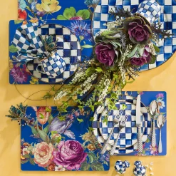 Dinnerware & Flatware|MacKenzie-Childs Royal Check Dinner Plate