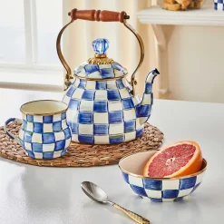 Bar Entertaining|Dinnerware & Flatware|MacKenzie-Childs Royal Check Everyday Bowl