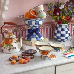Bar Entertaining|Serveware|MacKenzie-Childs Royal Check Pitcher