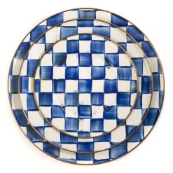 Dinnerware & Flatware|MacKenzie-Childs Royal Check Salad/Dessert Plate