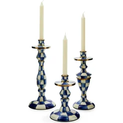 Candles & Fragrances|MacKenzie-Childs Royal Check Small Candlestick