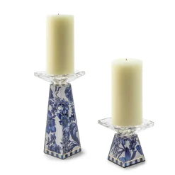 Spring|Candles & Fragrances|MacKenzie-Childs Royal English Garden Tall Candle Holder