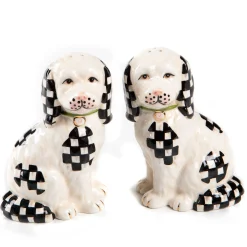 Spring|Table Accessories|MacKenzie-Childs Staffordshire Dog Salt  Pepper Set