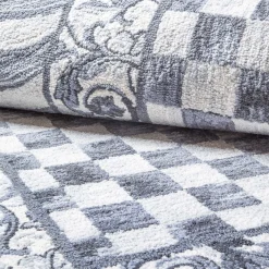 Rugs|MacKenzie-Childs Sterling Check 8' x 10' Rug