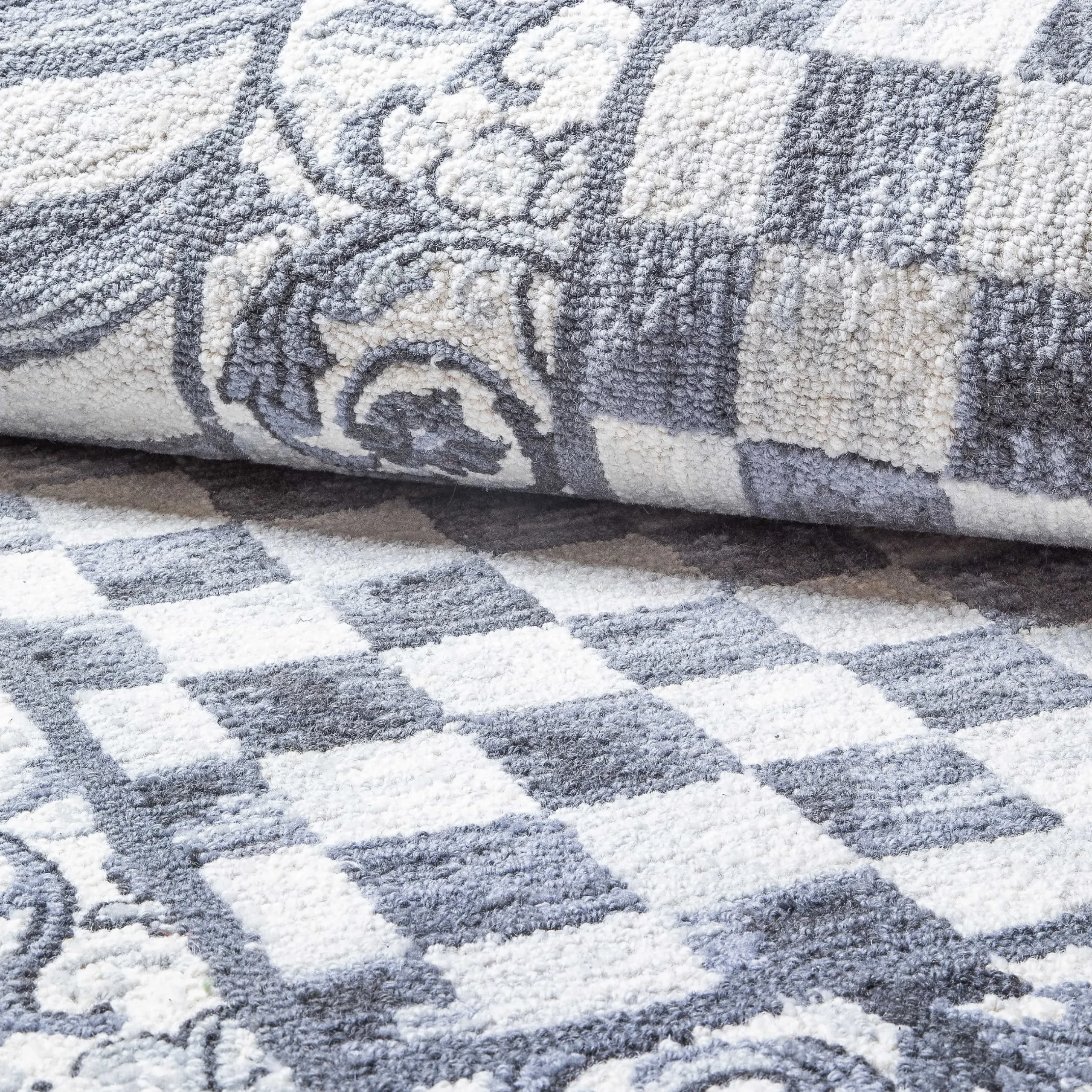 Rugs|MacKenzie-Childs Sterling Check 8' x 10' Rug