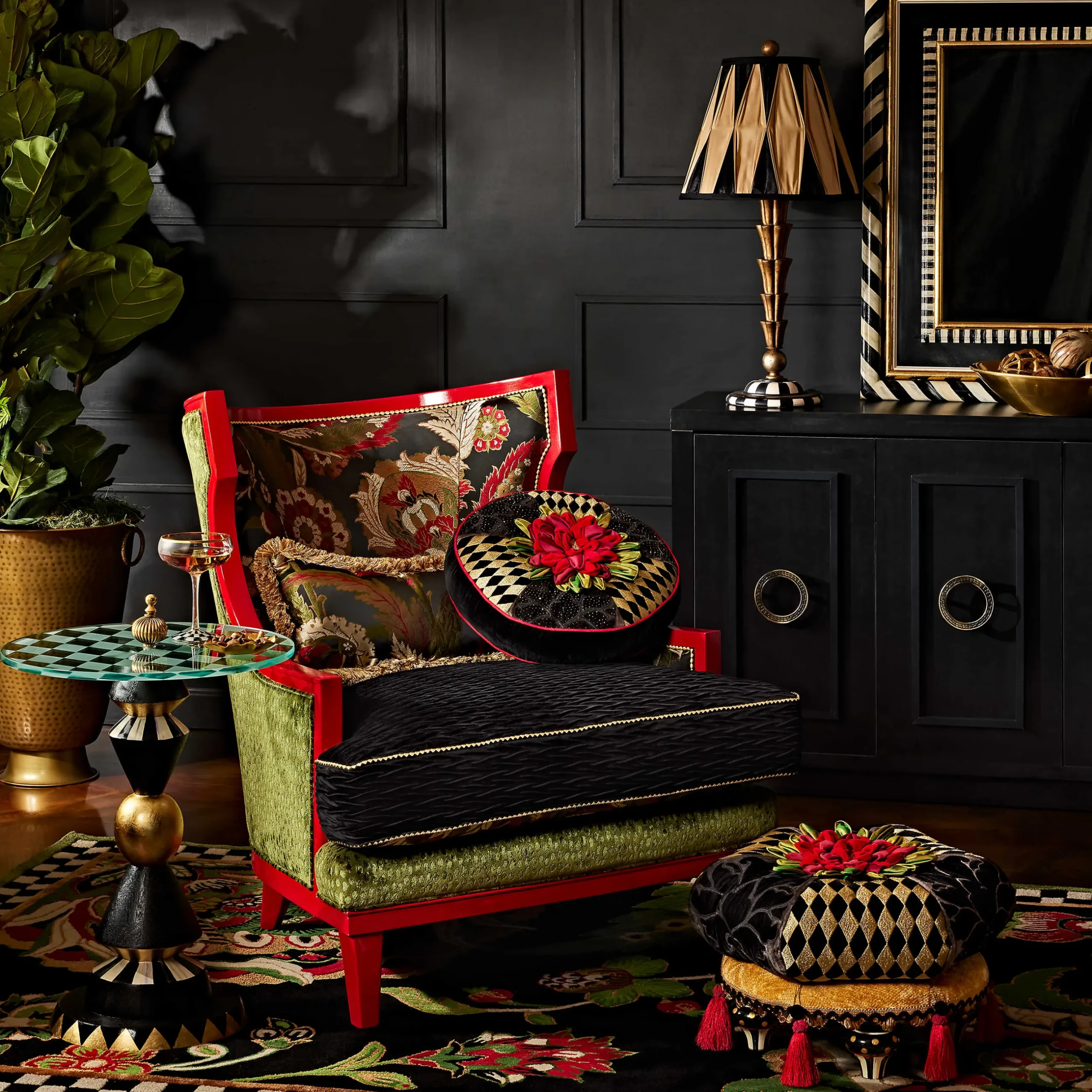 Room Accents|MacKenzie-Childs Tango Mirror