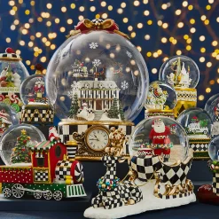 Holiday|Room Accents|MacKenzie-Childs Toyland Train Snow Globe