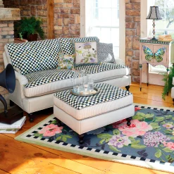 Rugs|MacKenzie-Childs Tudor Rose 5' x 8' Rug