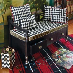 Storage Furniture|Living Room|MacKenzie-Childs Vendage Bench