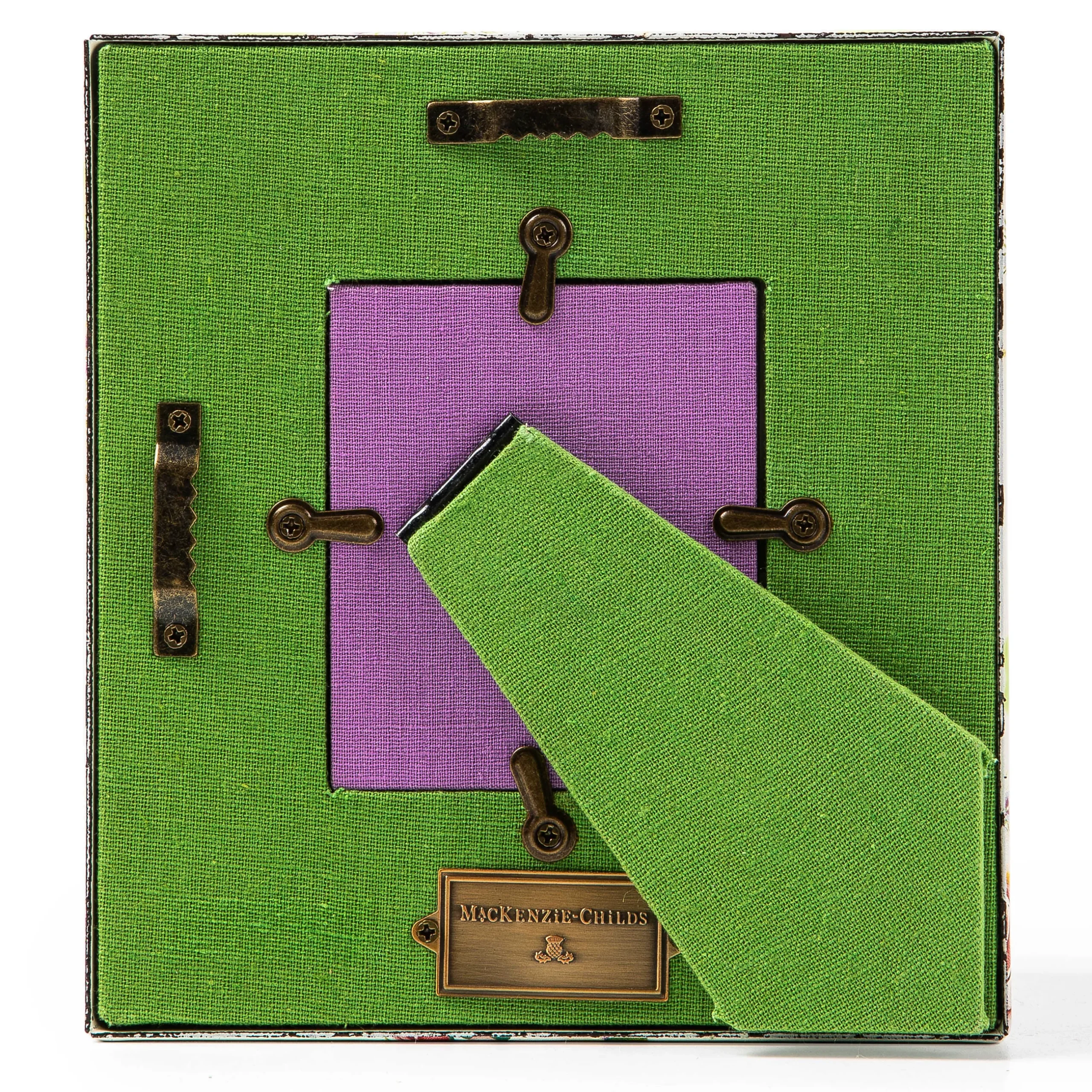 Room Accents|MacKenzie-Childs Wildflowers Green 2.5 x 3 Frame